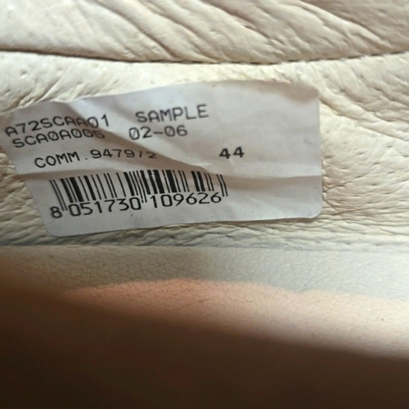 ELEVENTY Suede Slip-On Sneakers 2 tone gray beige 44 - Picture 7 of 12